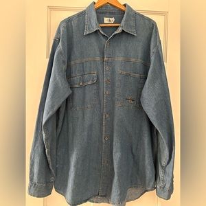 CALVIN KLEIN 
Vintage 80's early 90's 
Long Sleeve Shirt